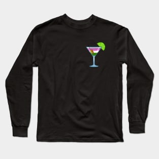 Gengerqueer cocktail #1 Long Sleeve T-Shirt